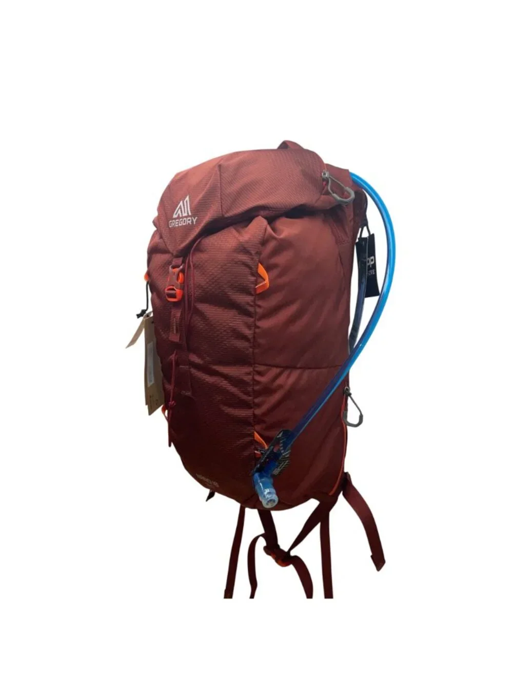 Gregory Unisex Red Nylon With Reservoir Nano 18 H2O Hydration Backpack 3L